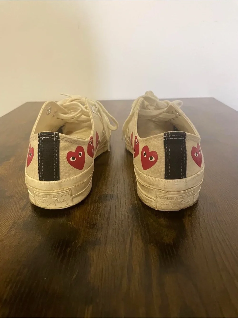Comme des Garçons PLAY x Converse sneakers